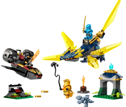 LEGO, Set, Sealed, Ninjago, Nya and Arin's Baby Dragon Battle, 71798