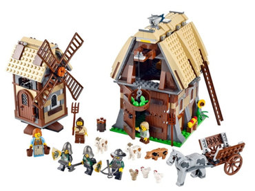 Lego, Set, Sealed, Castle, Kingdoms, Mill Village Raid, 7189, Kcc