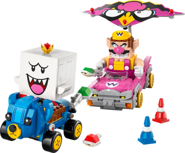 LEGO,Sealed, Super Mario, Mario Kart - Wario & King Boo, 72038