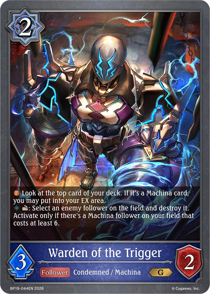 Warden of the Trigger (BP19-044EN) [Eightfold Retribution]
