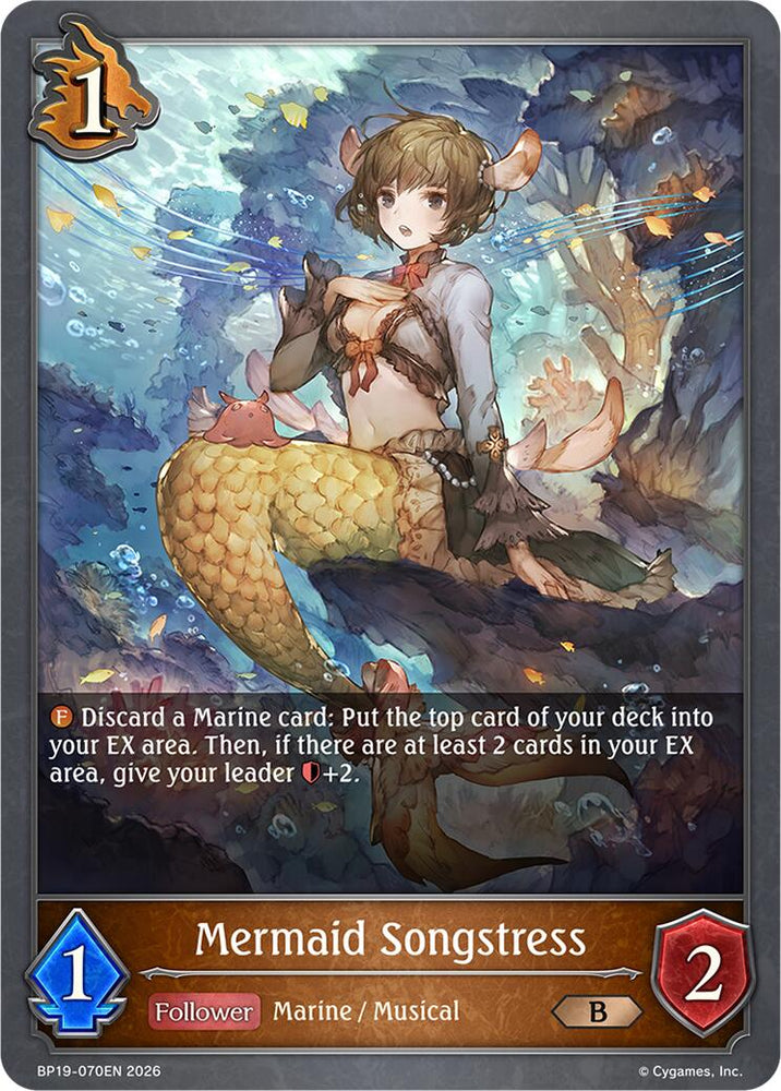 Mermaid Songstress (BP19-070EN) [Eightfold Retribution]