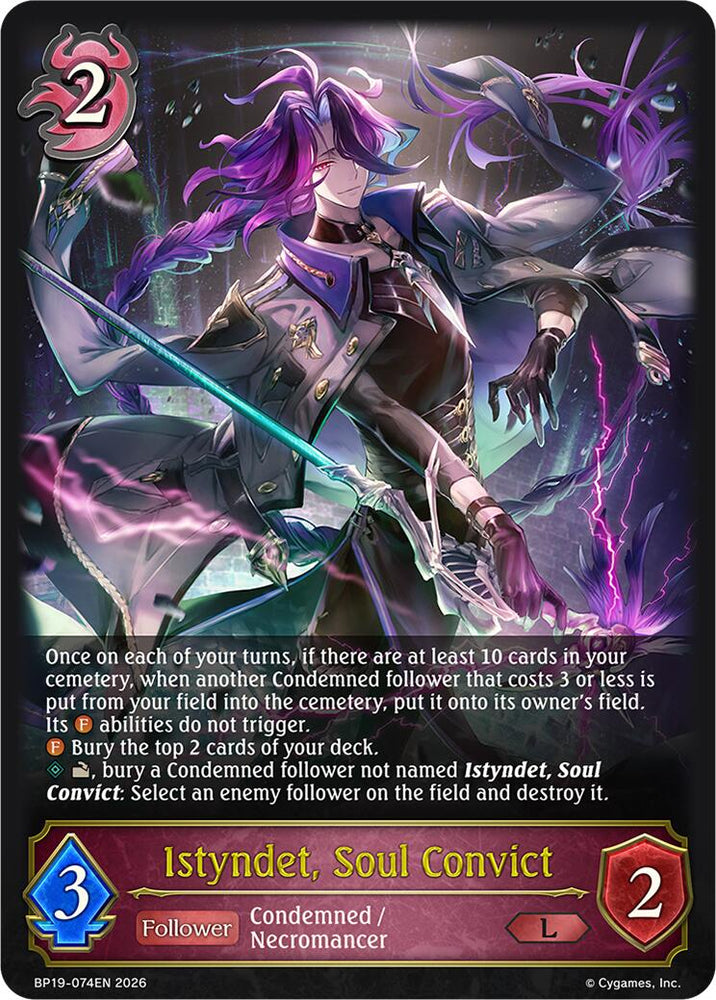 Istyndet, Soul Convict (BP19-074EN) [Eightfold Retribution]