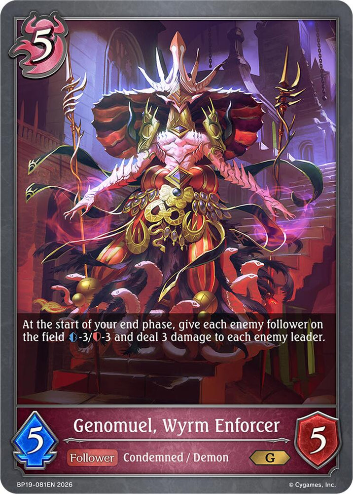 Genomuel, Wyrm Enforcer (BP19-081EN) [Eightfold Retribution]