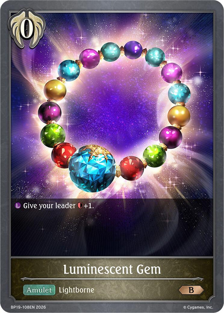 Luminescent Gem (BP19-108EN) [Eightfold Retribution]