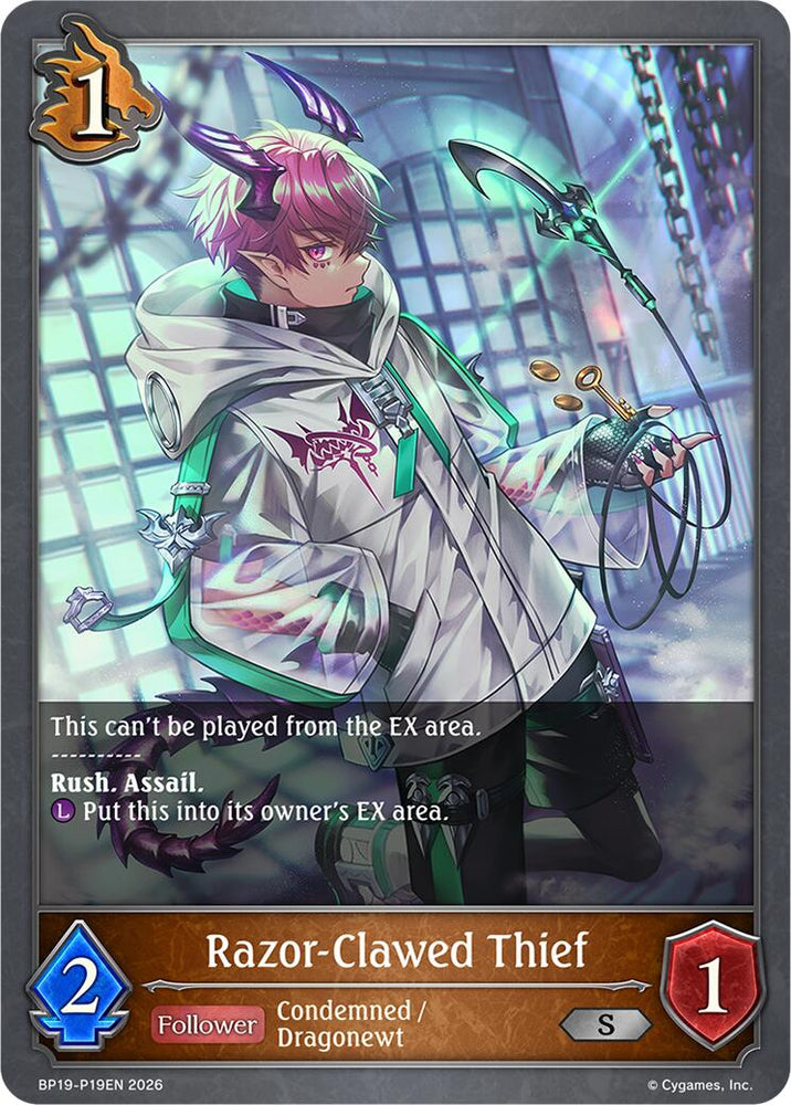 Razor-Clawed Thief - P19EN (Foil) (BP19-P19EN) [Eightfold Retribution]