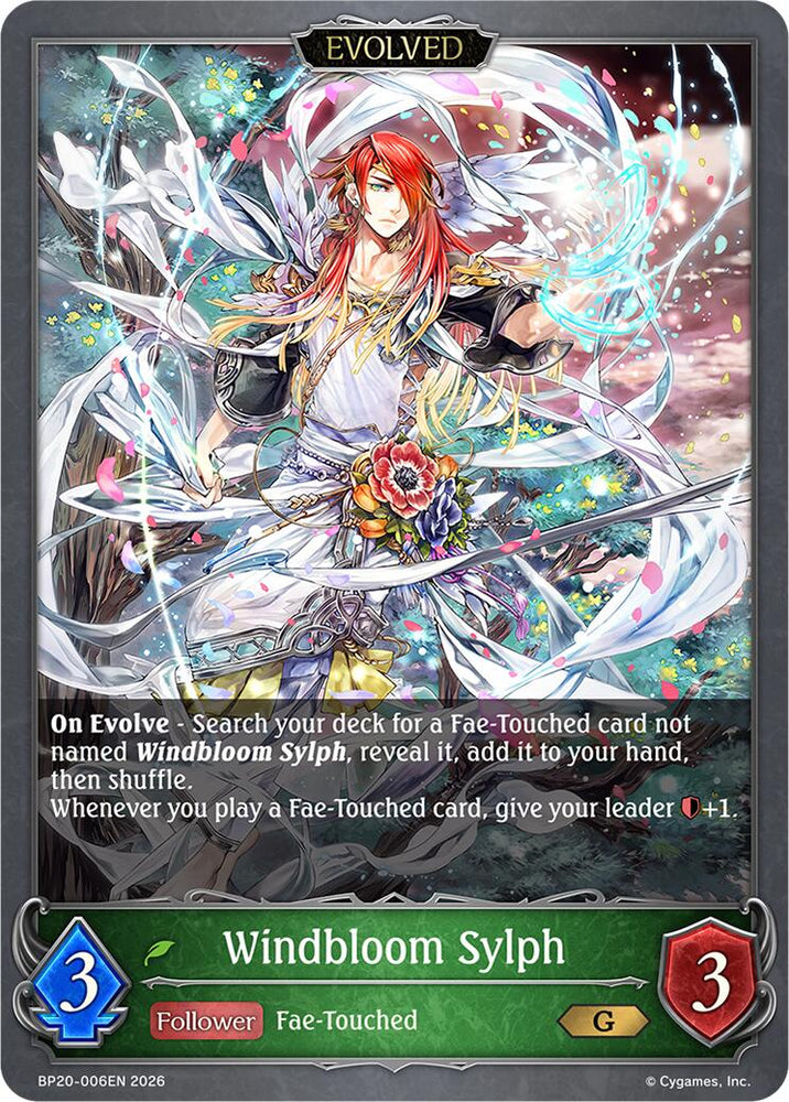 Windbloom Sylph (Evolved) (BP20-006EN) [Omens and Heirs]