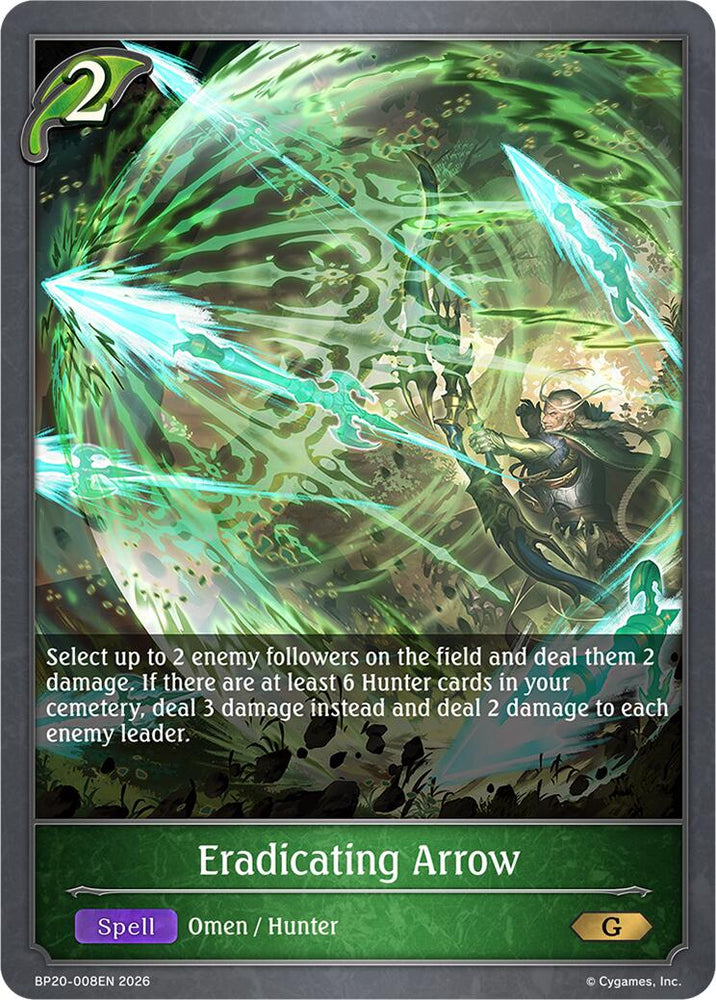 Eradicating Arrow (BP20-008EN) [Omens and Heirs]