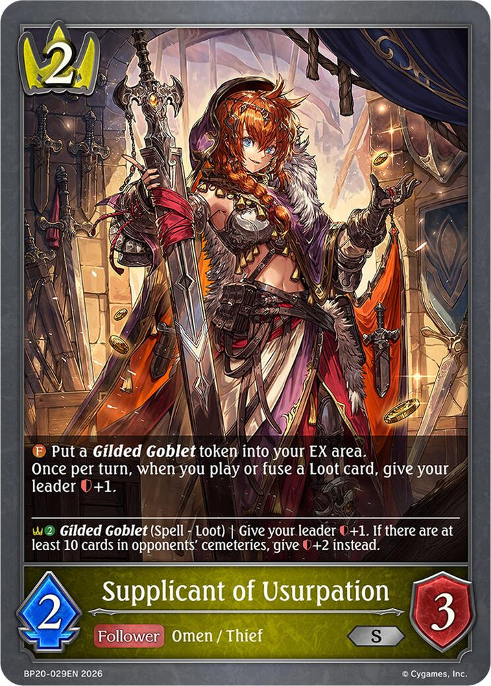 Supplicant of Usurpation (BP20-029EN) [Omens and Heirs]
