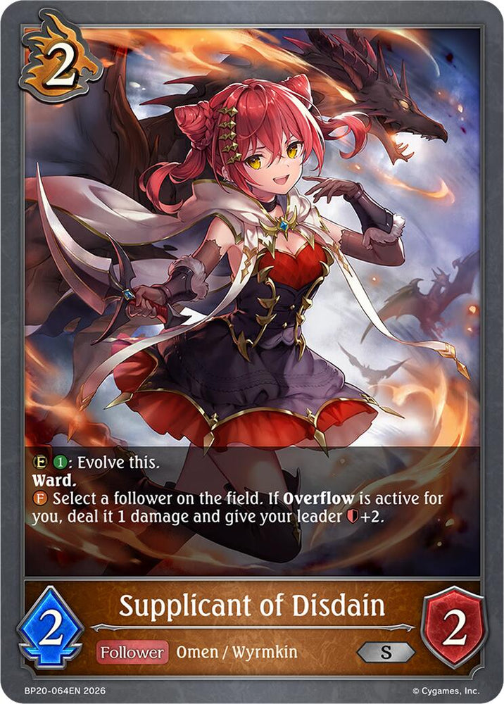 Supplicant of Disdain (BP20-064EN) [Omens and Heirs]