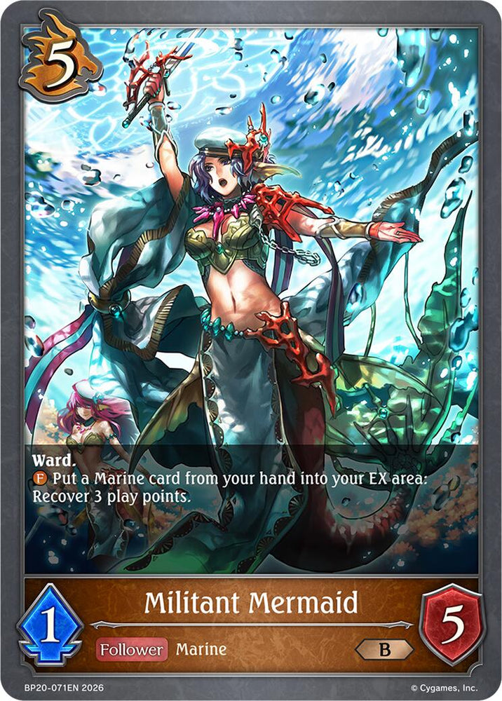 Militant Mermaid (BP20-071EN) [Omens and Heirs]