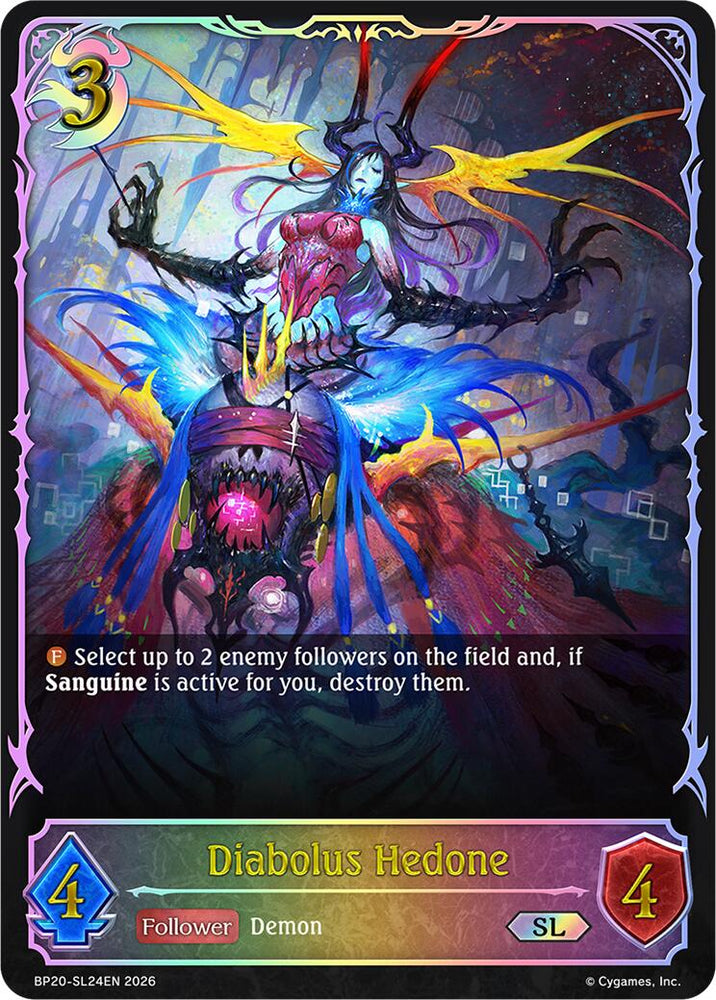 Diabolus Hedone (BP20-SL24EN) [Omens and Heirs]