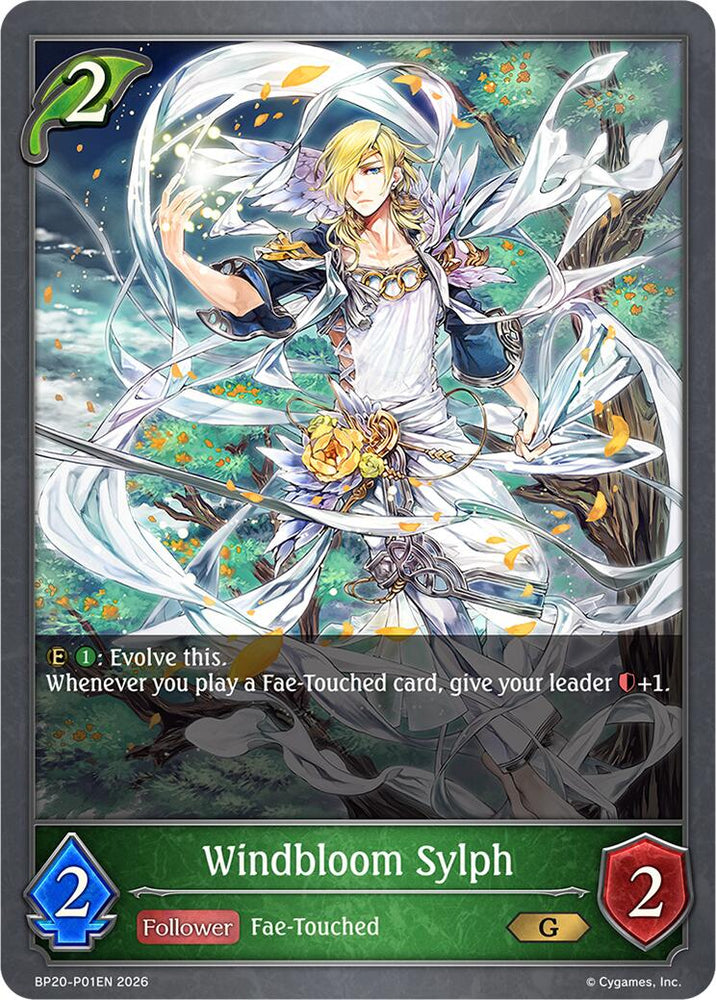 Windbloom Sylph - P01EN (Foil) (BP20-P01EN) [Omens and Heirs]