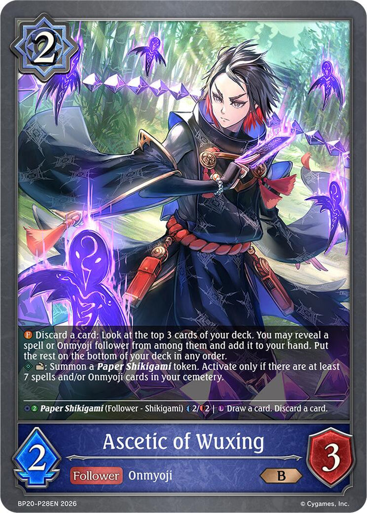 Ascetic of Wuxing - P28EN (Foil) (BP20-P28EN) [Omens and Heirs]