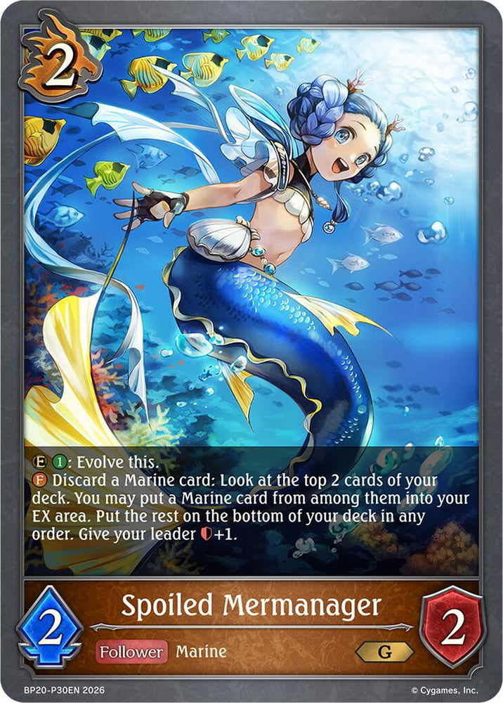 Spoiled Mermanager - P30EN (Foil) (BP20-P30EN) [Omens and Heirs]