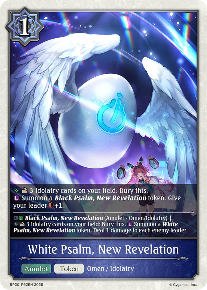 White Psalm, New Revelation - P62EN (Foil) (BP20-P62EN) [Omens and Heirs]
