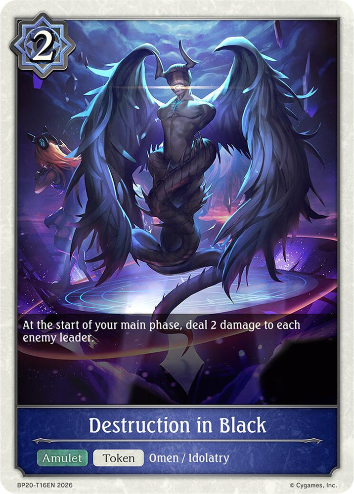 Destruction in Black (BP20-T16EN) [Omens and Heirs]