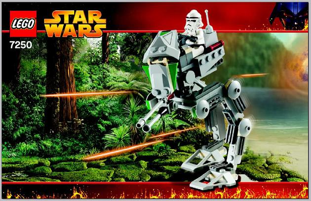 Lego, Set, Opened, Star Wars, Clone Scout Walker, 7250