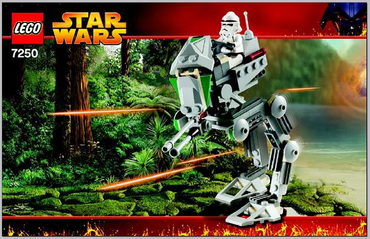 Lego, Set, Opened, Star Wars, Clone Scout Walker, 7250