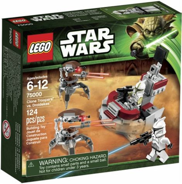Lego, Set, Sealed, Star Wars, Clone Troopers vs. Droidekas, 75000