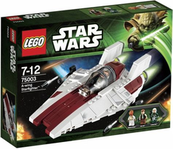 Lego, Set, Sealed, Star Wars, Episode 4/5/6, A-wing Starfighter, 75003, kcc