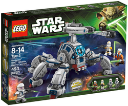 Lego, Set, Sealed, Star Wars, The Clone Wars, Umbaran MHC (Mobile Heavy Cannon), 75013, KCC