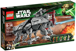 Lego, Set, Sealed, Star Wars, Star Wars Episode 2, AT-TE, 75019, KCC