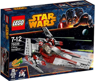 Lego, Set, Sealed, Star Wars, V-Wing Starfighter, 75039