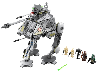 LEGO, Opened, Star Wars, Episode 3, AT-AP, 75043, BUILT