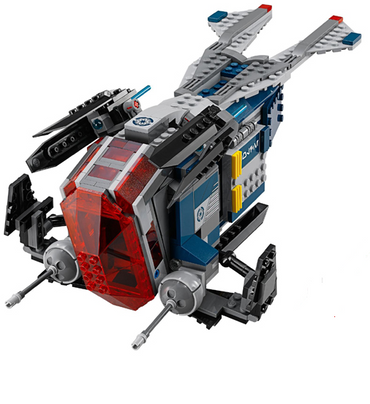Lego, Set, Opened, Star Wars, Coruscant Police Gunship, SHIP ONLY**, 75046,-1