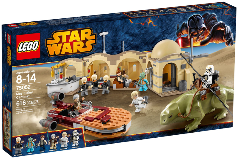 Lego, Set, Opened Product, Star Wars, Mios Eisley Cantina, 75052