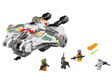 Lego, Set, Opened, Star Wars, Rebels, The Ghost, 75053