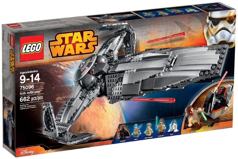 Lego, Set, Sealed, Star Wars, Sith Infiltrator, 75096 KCC