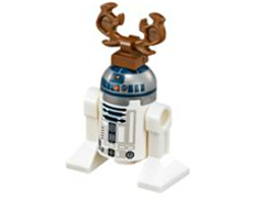 Lego, Minifigure, Advent Calendar 2015, Star Wars (Day 22), Reindeer R2-D2, (SW0679), 75097-23