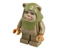 Lego, Minifigure, Star Wars, Ewok Warrior, SW0508