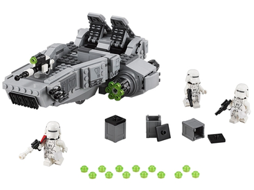 Lego, Set, Opened, Star Wars, First Order Snowspeeder, 75100-1