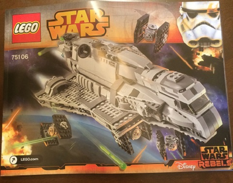 Lego, Set, Sealed, Star Wars, Imperial Assault Carrier, 75106, KCC