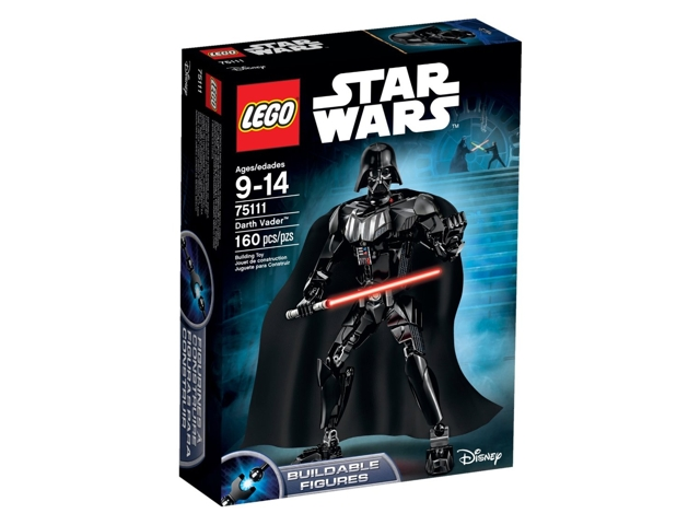 Lego, Set, Sealed, Buildable Figures, Star Wars, Darth Vader, 75111