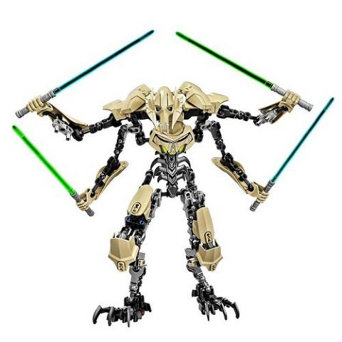 Lego, Set, Buildable Figures, Star Wars, General Grievous, 75112