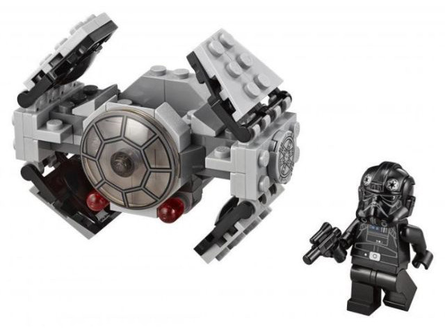 Lego, Set, Opened, Star Wars, TIE Advanced Prototype, 75128