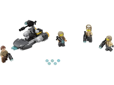 Lego, Set, Opened, Star Wars, Resistance Trooper Battle Pack, 75131