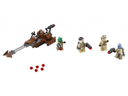 Lego, Set, Opened, Star Wars, Rebel Alliance Battle Pack, 75133