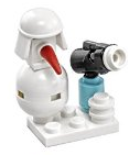 Lego, Minifigure, Advent Calendar 2016, Star Wars (Day 7), Imperial Officer Snowman, (SW1133), 75146-8