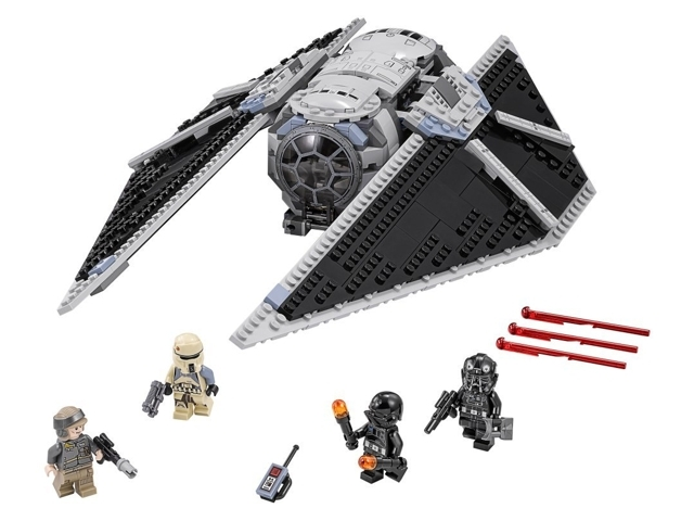 Lego, Set, Opened, Star Wars, TIE Striker, 75154
