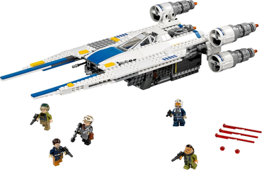 Lego, Set, Opened Product, Star Wars, Rebel U-Wing Fighter, 75155