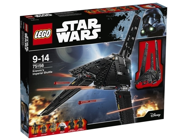 Lego, Set, Sealed, Star Wars, Rouge One, Krennic's Imperial Shuttle, 75156, KCC