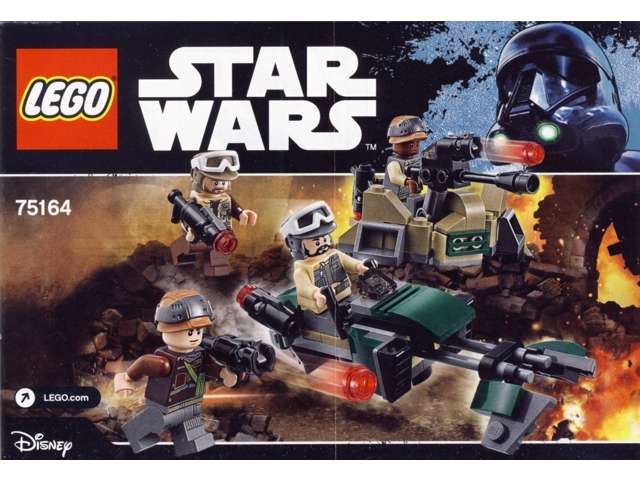 Lego, Set, Sealed, Star Wars, Rebel Trooper Battle Pack, 75164 (KCC)