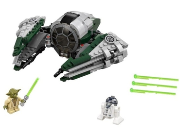 Lego, Set, Opened, Star Wars, Yoda's Jedi Starfighter, 75168