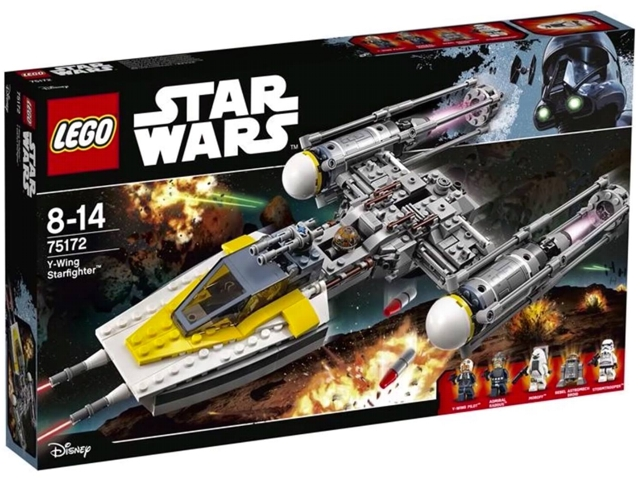 Lego, Set, Sealed, Star Wars, Y-Wing Starfighter, 75172 KCC