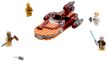 Lego, Set, Opened, Star Wars, Luke's Landspeeder, 75173