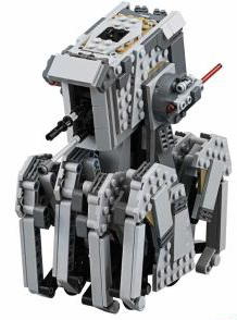 Lego, Set, Opened Product, Star Wars, First Order Heavy Scout Walker, WALKER ONLY, 75177-1